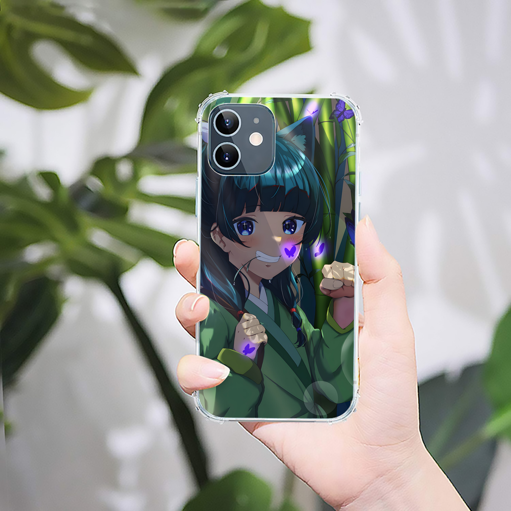 （画像用） 薬屋のひとりごと The Apothecary Diaries 【iPhone 12シリーズ対応】透明スマホケース（クリアソフトケース）